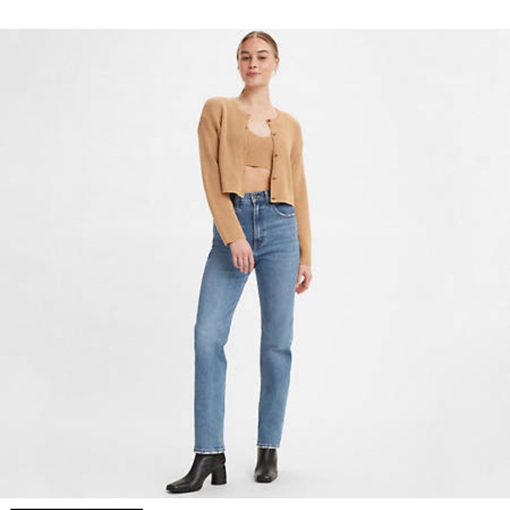 Levi’s 70s Slim Straight Jeans Size 24 x 31 Color Sonoma Case